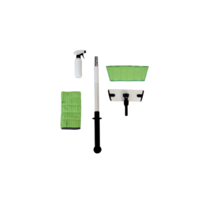 kit microfibre vitres à plis 30 cm DELTA pour vitres et vitrines