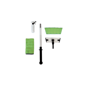 kit microfibre vitres à plis 30 cm DELTA pour vitres et vitrines