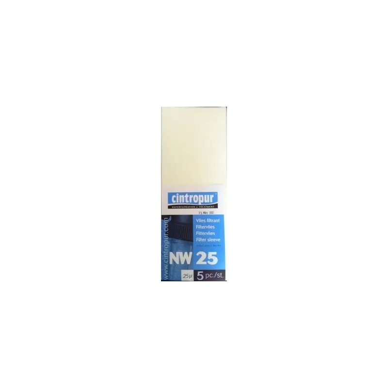 Tamis filtrants 25μ NW 25 pour filtre DUO, TIO et TRIO UV Cintropur