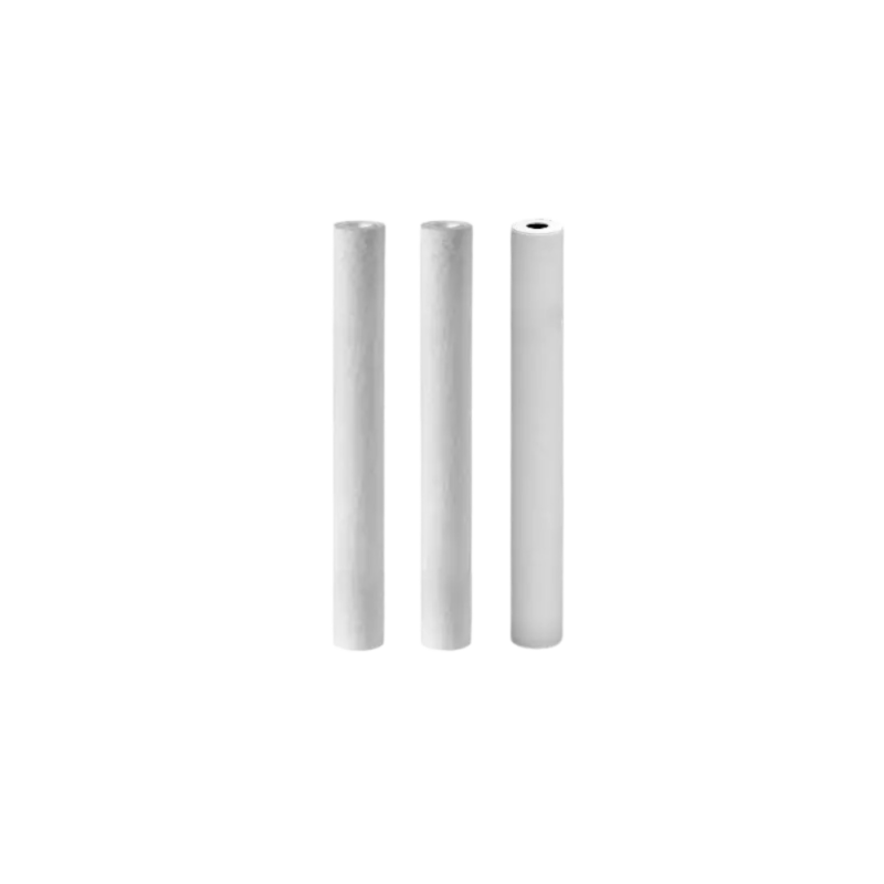 Kit 3 filtres 20 pouces finesse de filtration 20, 10 et 5 microns + charbon actif