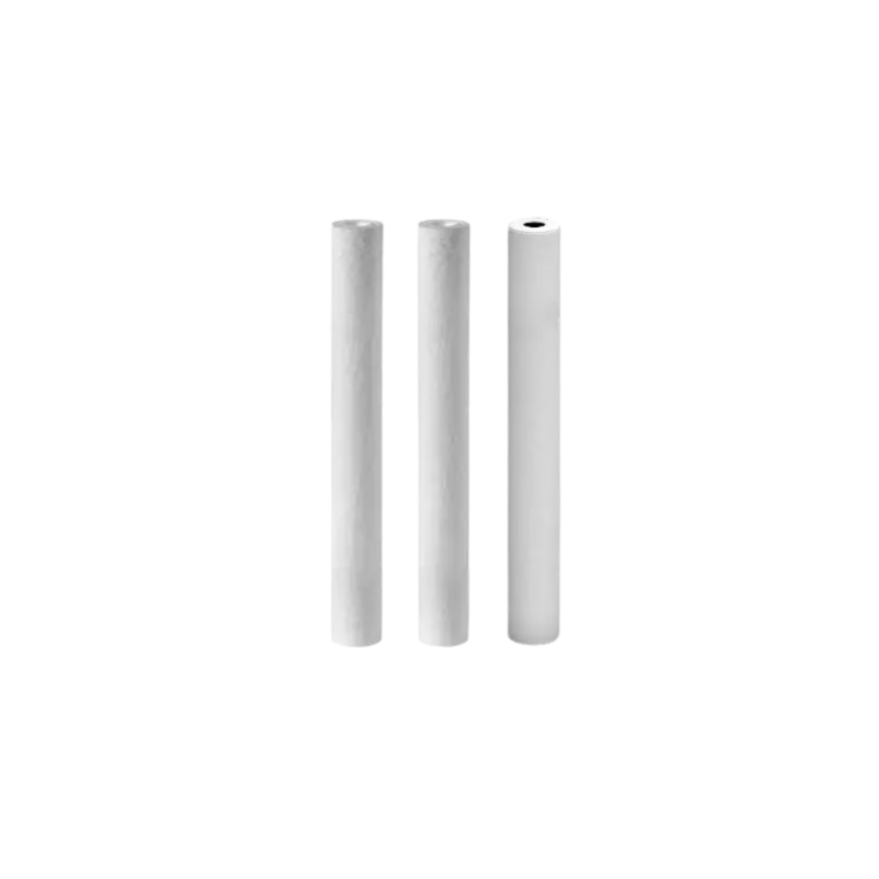 Kit 3 filtres 20 pouces finesse de filtration 20, 10 et 5 microns + charbon actif
