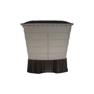 Cuve rectangulaire 300 L Garantia avec collecteur et robinet
