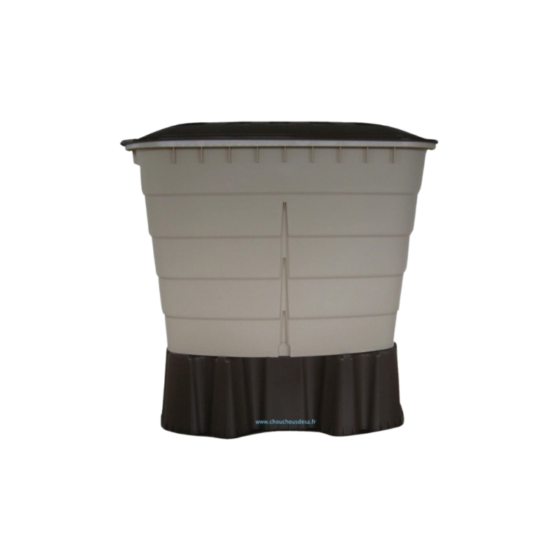 Cuve rectangulaire 300 L Garantia avec collecteur et robinet