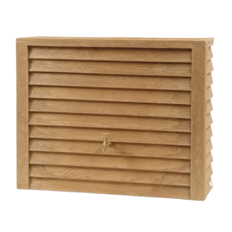 Réservoir mural Woody Garantia 350 L avec robinet et collecteur claire ou foncé
