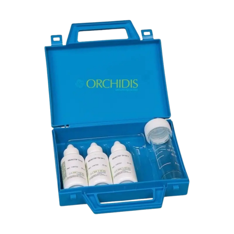 kit d'analyse TH de la dureté de l'eau Orchidis Aqualabo
