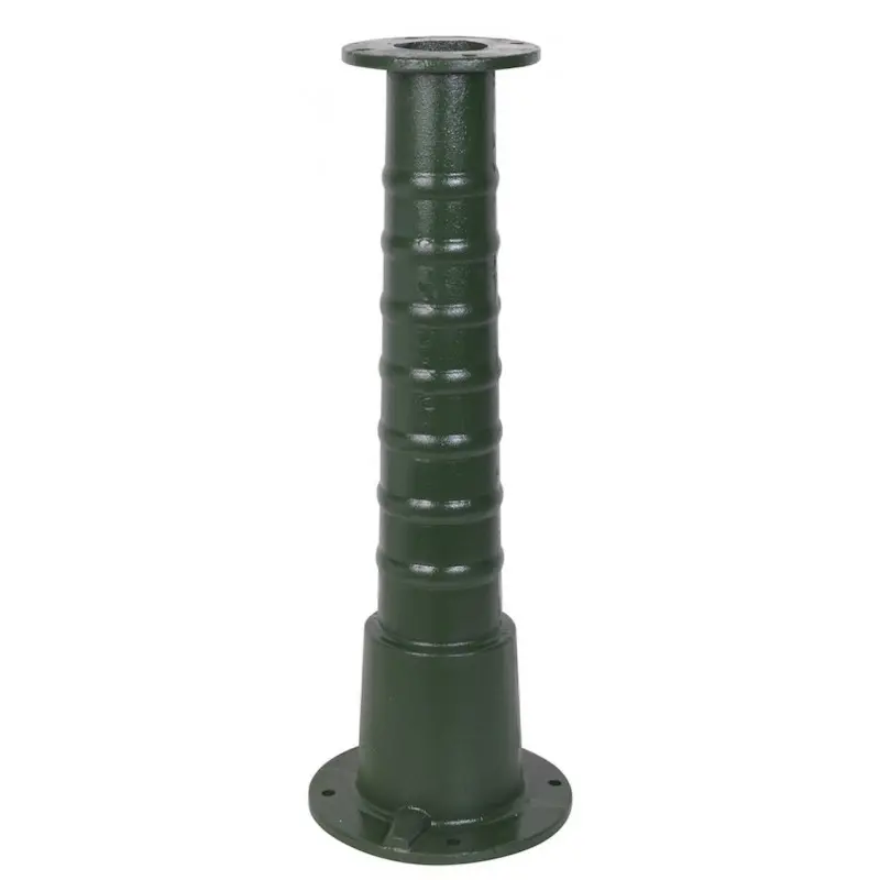 Pied pour pompe à bras en fonte (option)