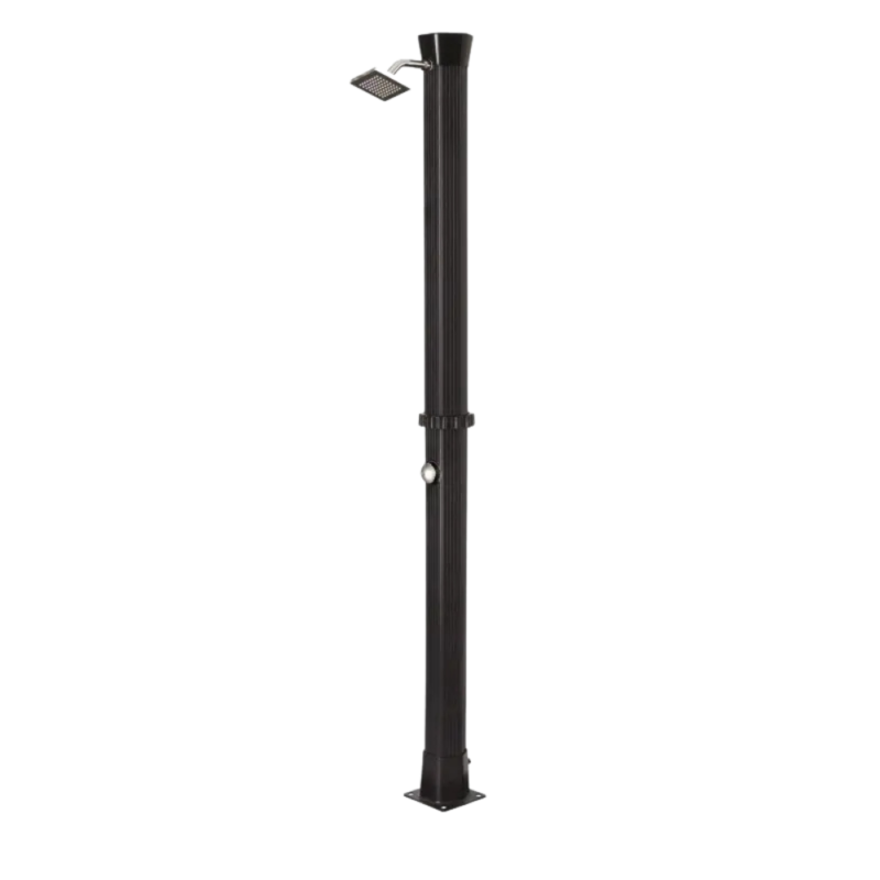 Douche solaire d'extérieur autonome pour jardin 216 cm de haut