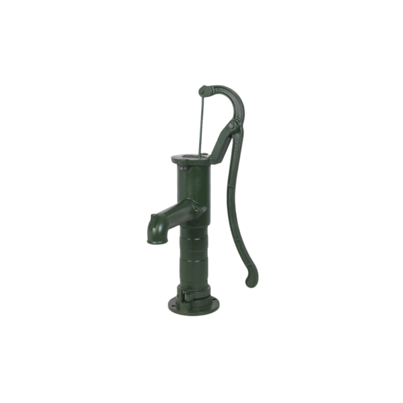 Pompe à bras en fonte à poser pour puits