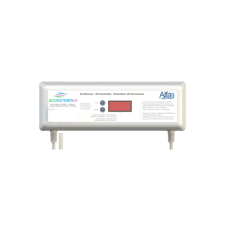 Coffret électronique pour stérilisateur UV Ecostream 2 ou 4 ou 6 Alfaa
