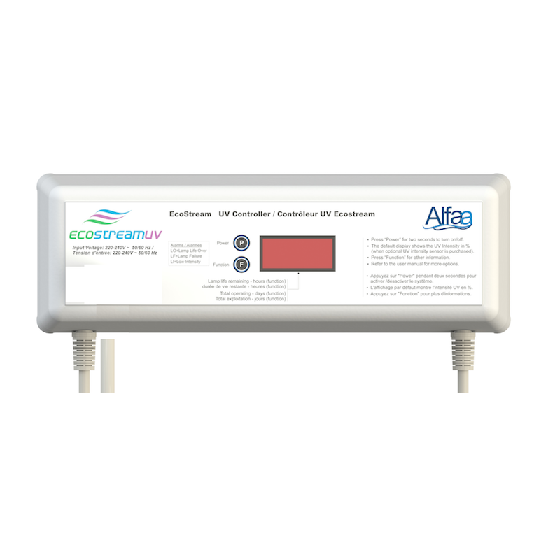 Nouveau coffret électronique du stérilisateur UV Ecostream 4 Alfaa