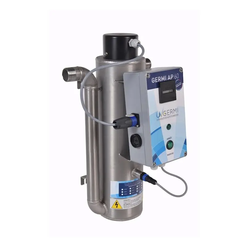Réacteur UV Germi AP 60 de profil