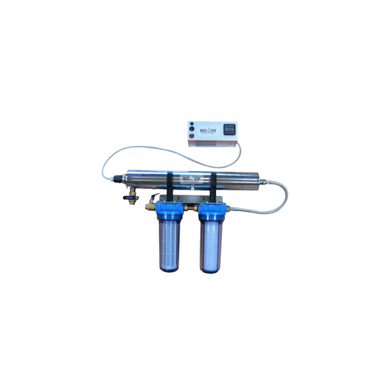 Station BIO UV Home 2 avec filtration pour traitement d'eau par UV C