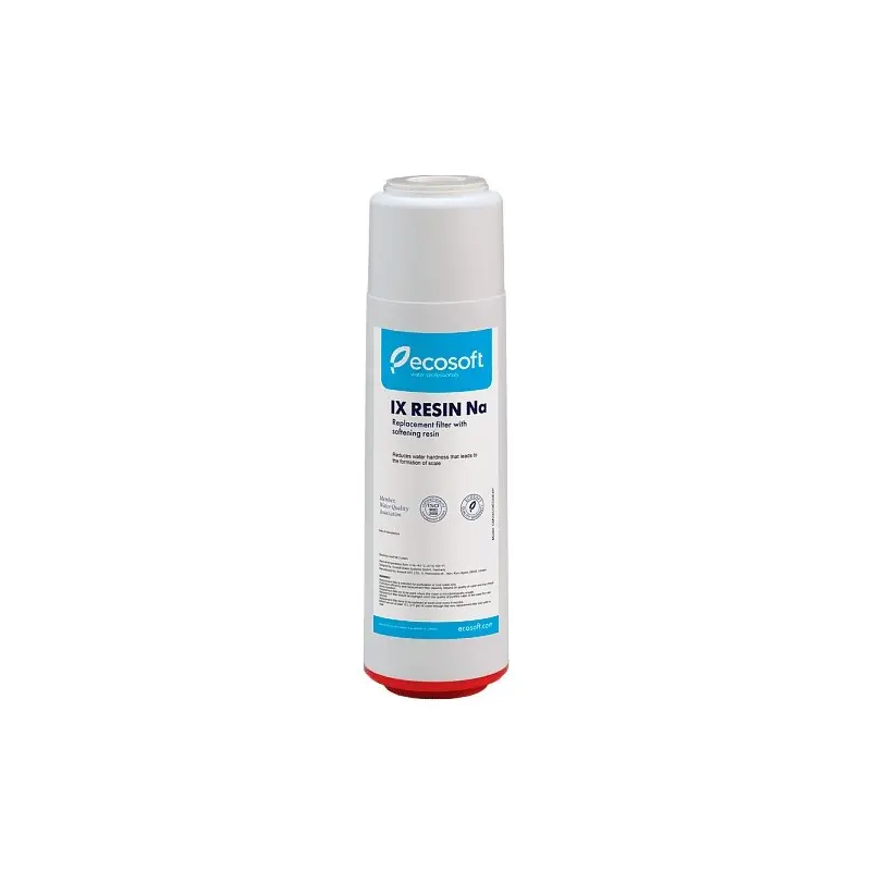 Filtre 10 pouces anticalcaire Ecosoft pour diminuer la dureté de l'eau