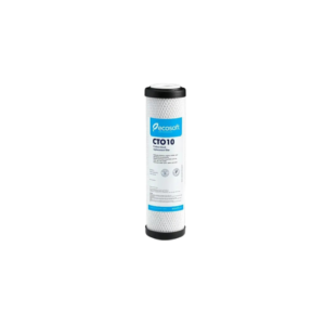 Filtre 10 pouces avec carbone bloc de charbon actif de noix de coco Ecosoft