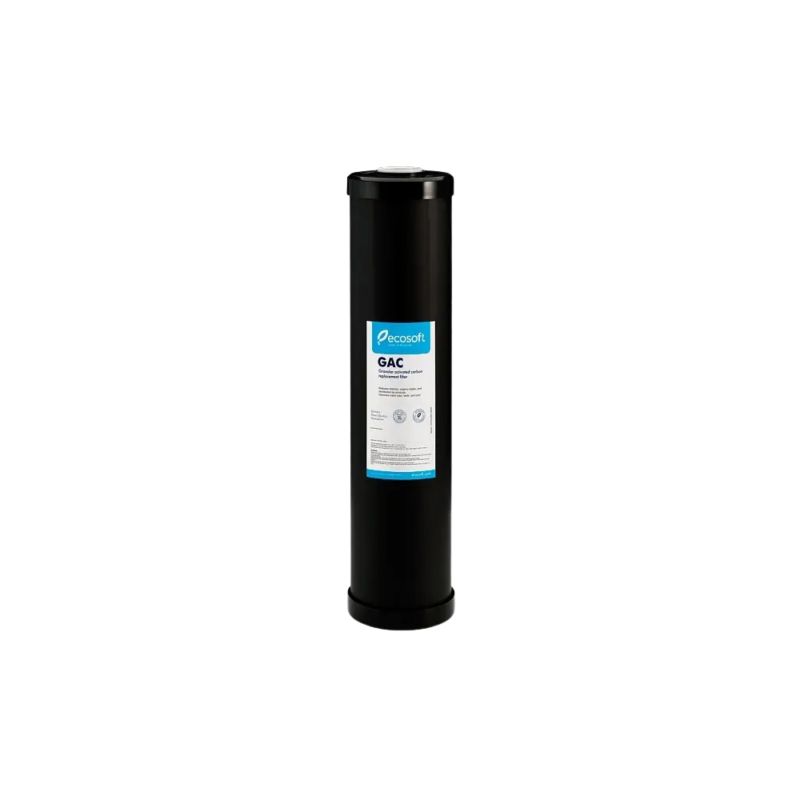 Filtre 20 pouces BIG au charbon actif granulé Ecosoft pour la filtration de l'eau