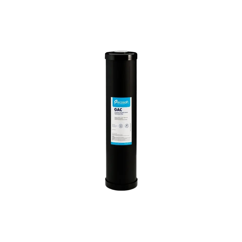 Filtre 20 pouces BIG au charbon actif granulé Ecosoft pour la filtration de l'eau