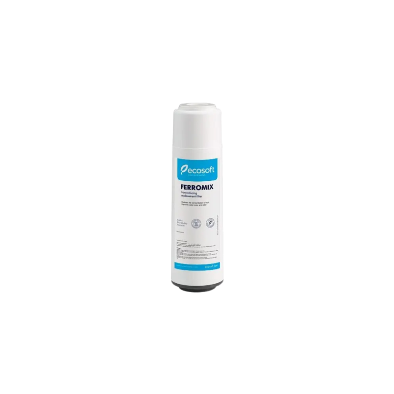Filtre ferromix 10 pouces Ecosoft pour traiter le FER dans l'eau