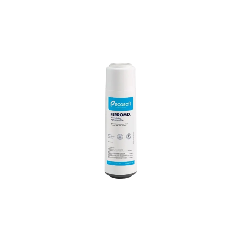 Filtre ferromix 10 pouces Ecosoft pour traiter le FER dans l'eau