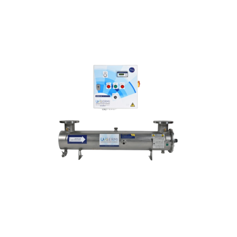Réacteur UV Germi AD 200 ACS débit 5,1 à 20,4 m3/h