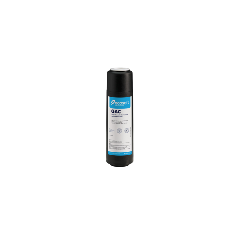 Fitre GAC 10 pouces charbon actif pour osmoseur Ecosoft