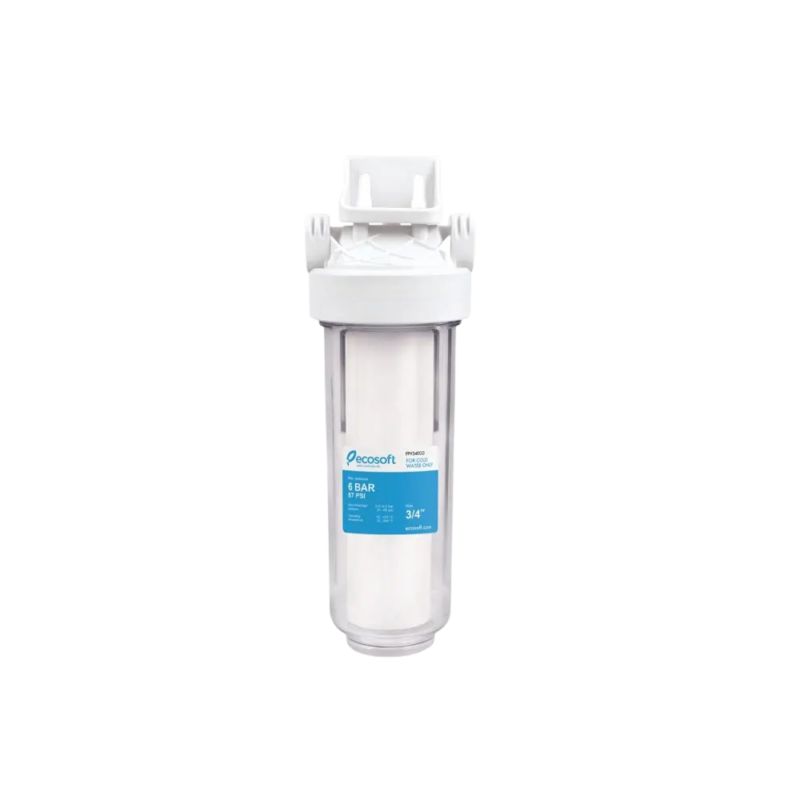 Porte filtre pour filtration d'eau avec filtre 5 microns