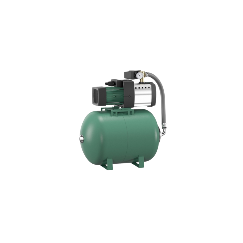Pompe surpresseur multicellulaire Wilo HiMulti 3 H50 25 avec réservoir 50 L à vessie