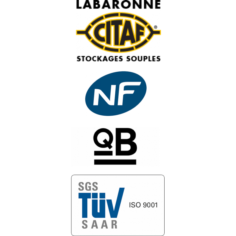 Citerne souple incendie Labaronne Citaf certifée NF, QB-CSTB et TÜV