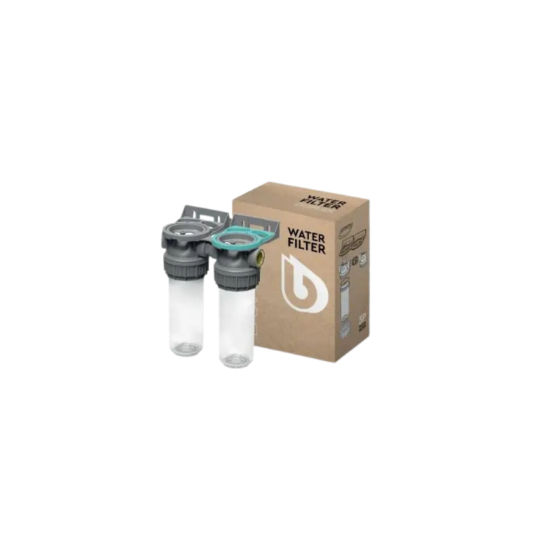 Jeu 2 portes filtres 9"3/4 pour filtration de l'eau couleur selon arrivage