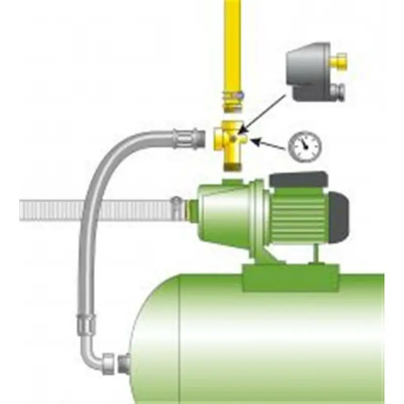 Schéma d'Implantation du pressostat pour surpresseur RIBIMEX