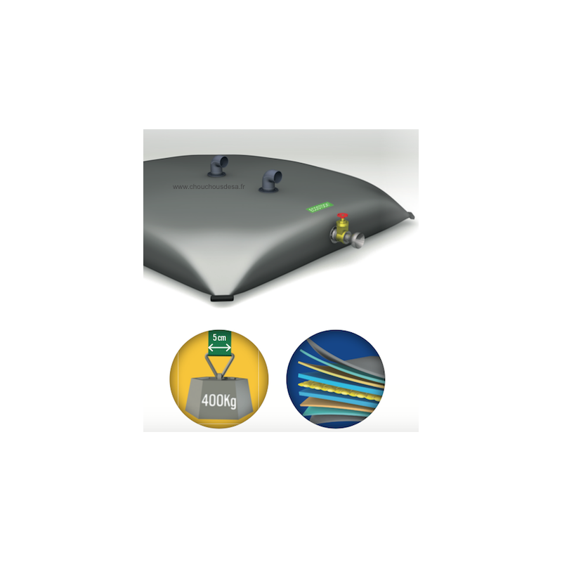 Qualité et résistance de la citerne souple Labaronne Citaf effluents liquides