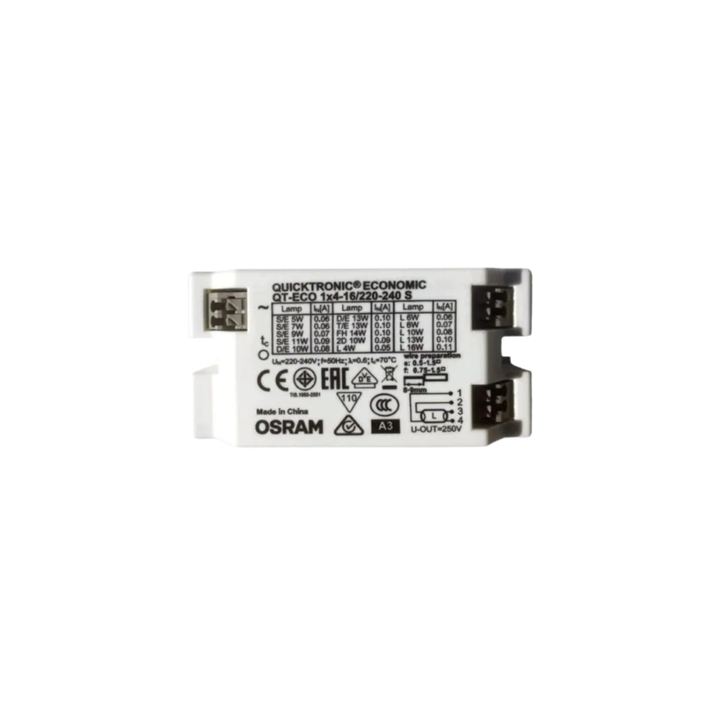Ballast Quicktronic pour lampe UV de 5 à 16w