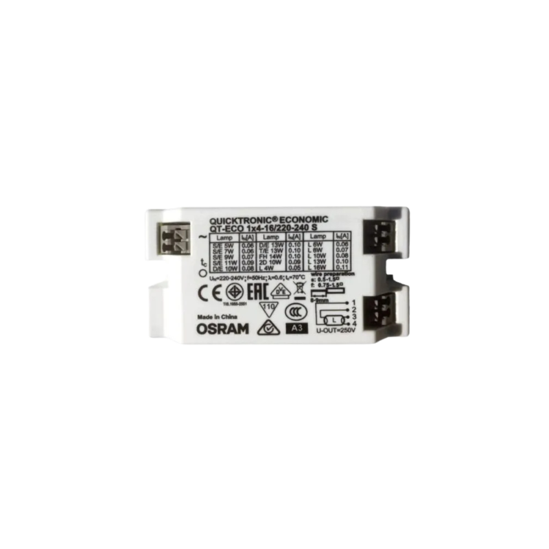 Ballast Quicktronic pour lampe UV de 5 à 16w