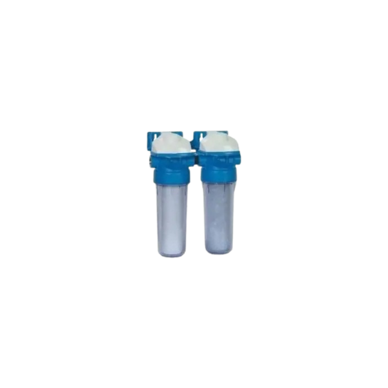 Kit de filtration de l'eau avec filtre anti boue et filtre anti-calcaire Ribimex