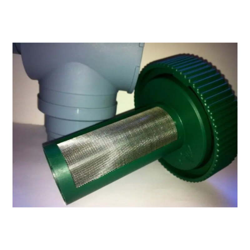 Collecteur de gouttière filtrant 3P Garantia démonté avec filtre amovible