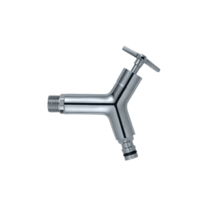 Robinet chromé pour récupérateur d'eau