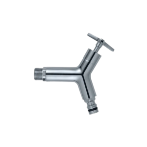 Robinet chromé pour récupérateur d'eau