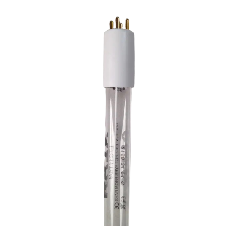 Broches de connexion de la lampe TUV 40W 4PSE Philips vue verticale