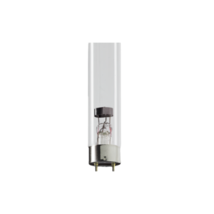 Broches de connexion de la lampe UV 25W T8 vue verticale