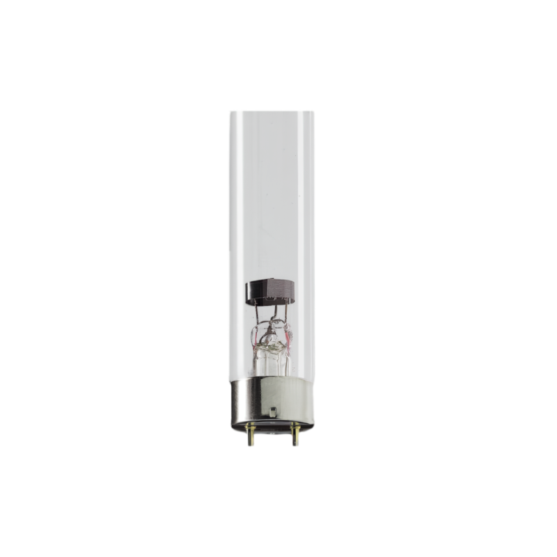 Broches de connexion de la lampe UV 25W T8 vue verticale