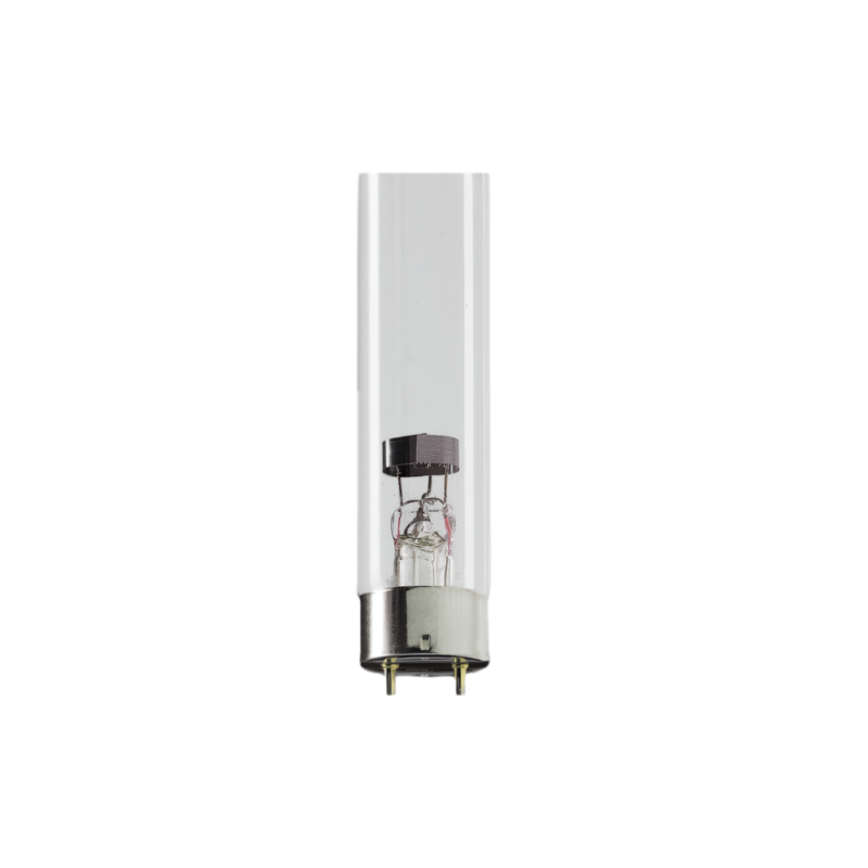 Broches de connexion de la lampe UV 25W T8 vue verticale