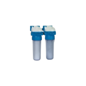 Double porte-filtres anticalcaire et sédiments Ribiland 3/4"