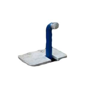 Kit aspiration enterré avec sortie coudée inox pour citerne incendie