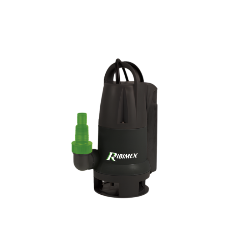 Pompe immergée vide-cave 550W Ribiland avec flotteur pour eaux chargées