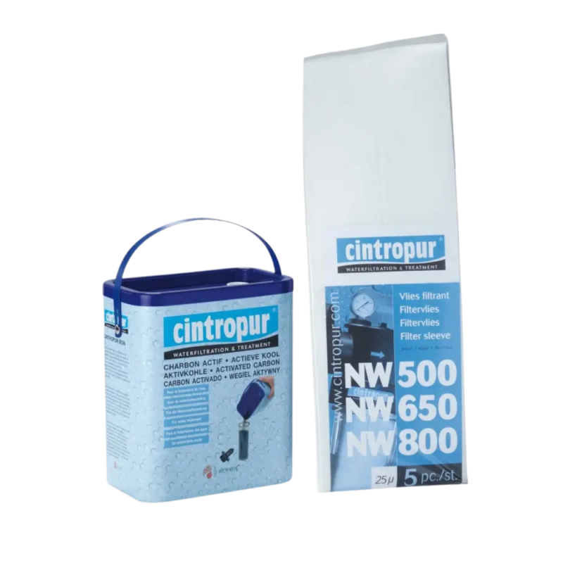 Sachet 5 tamis filtrants Cintropur avec charbon actif