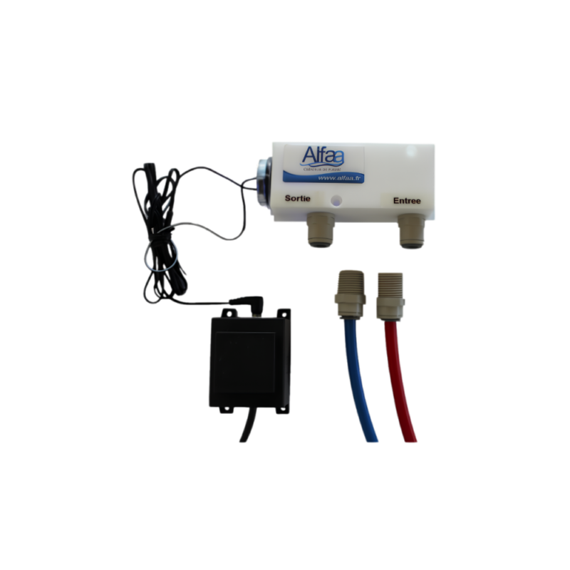 Station LED UV-C 220V Alfaa pour tiny house bateau camping-car