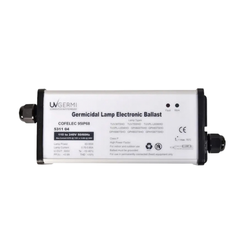 Coffret électronique du réacteur UV Germi Reuse 1