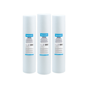 3 Filtres Puromelt 10 pouces Ecosoft 1, 5, 10 ou 20 microns