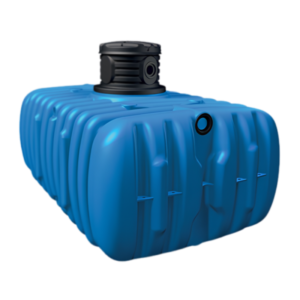 Cuve extra-plate à enterrer du kit habitat Premium Flat Garantia avec centrale de gestion automatisée