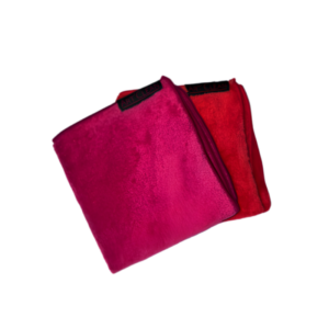 Lavettes microfibre poussière Art'Clean rouge et rose Concept Microfibre