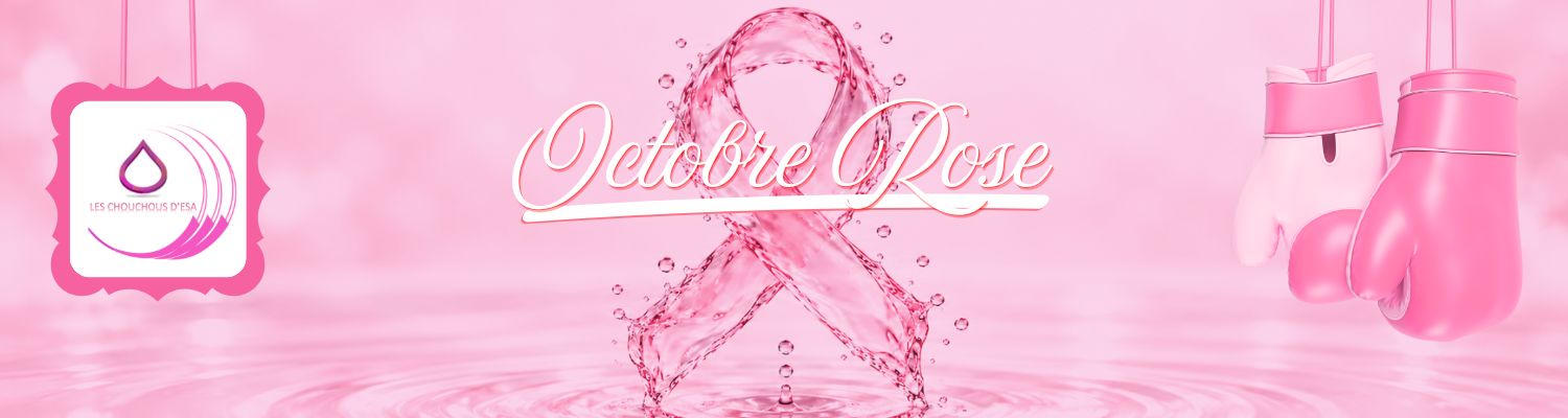 Bandeau Octobre Rose les Chouchous d'ESA